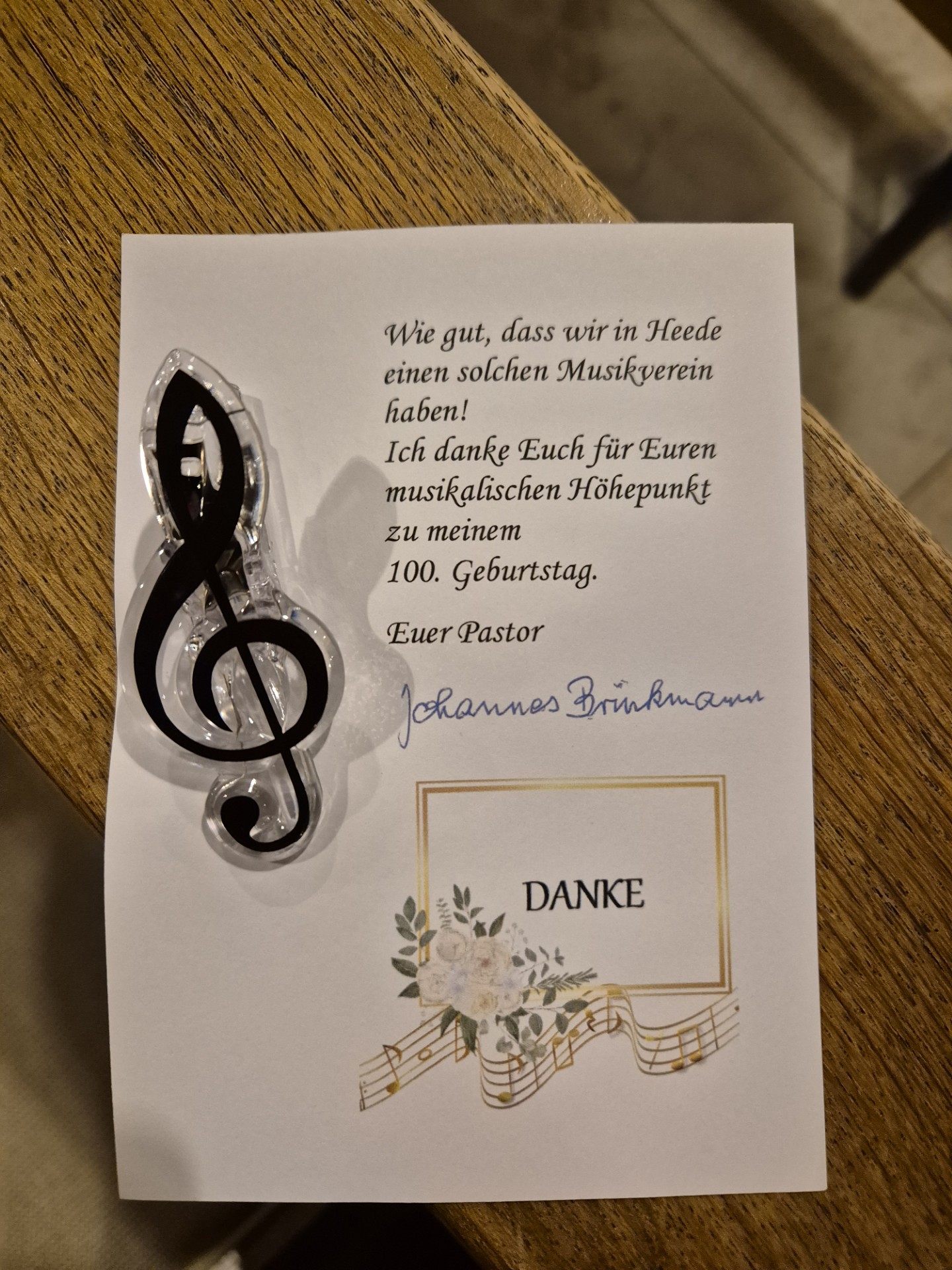 Kirchenkonzert zu einem ganz besonderen Anlass