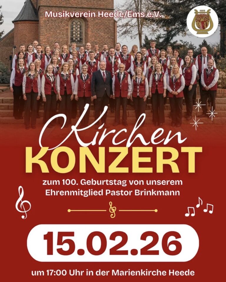 Flyer zu Kirchenkonzert 2026
