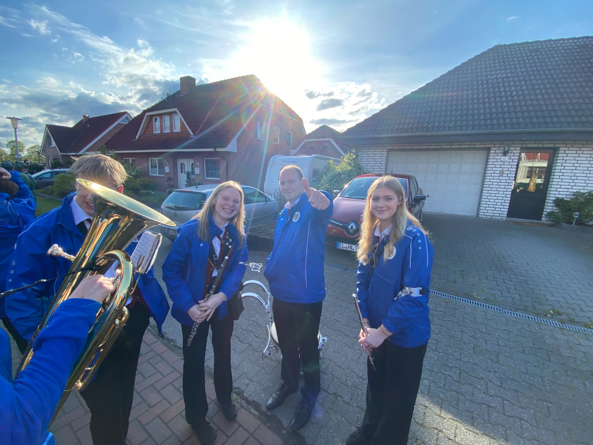 Gemeinschaft beim Musizieren